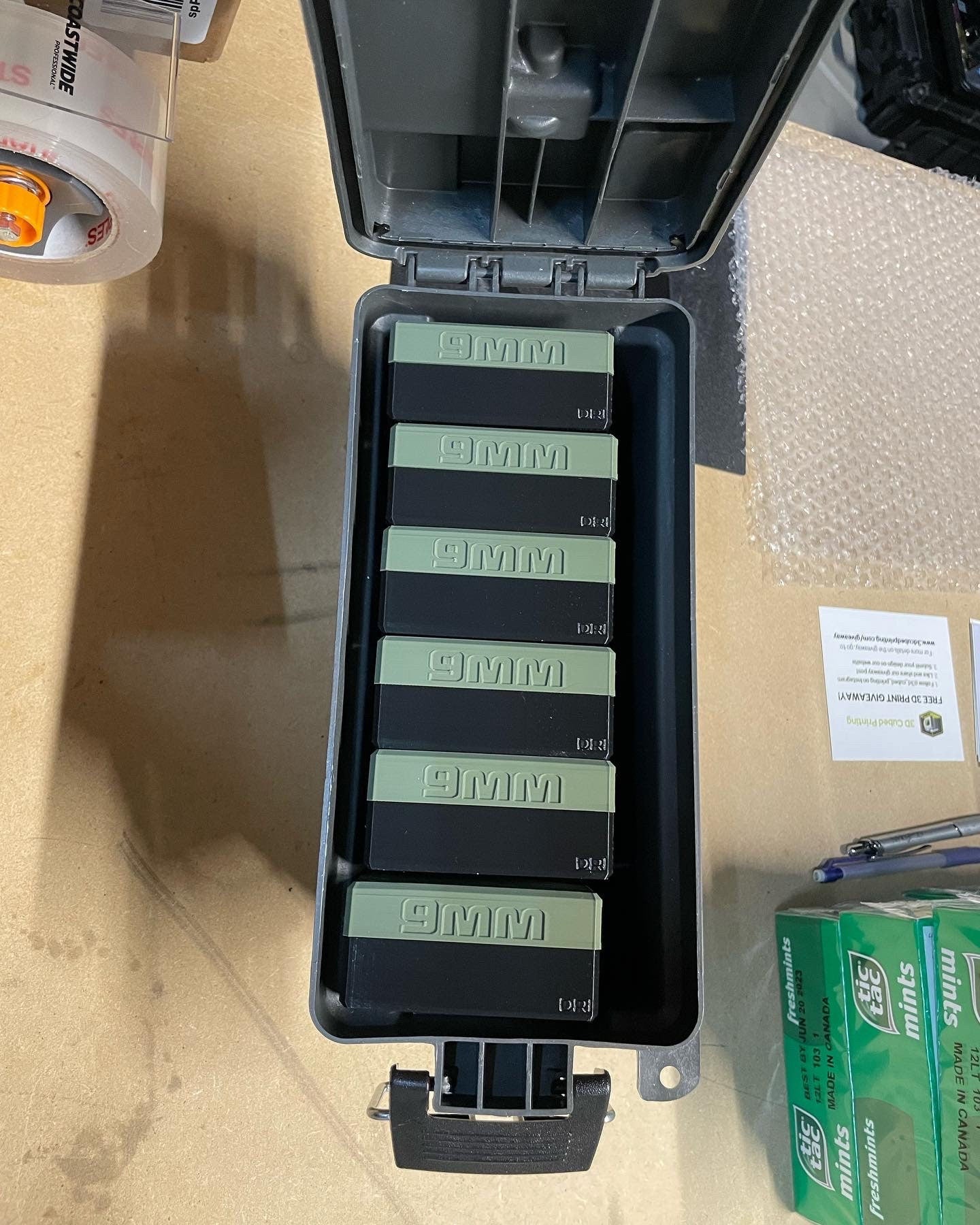 5.56 / .223 Ammo Box – Compact Range Storage for 5.56 NATO / .223 Remington