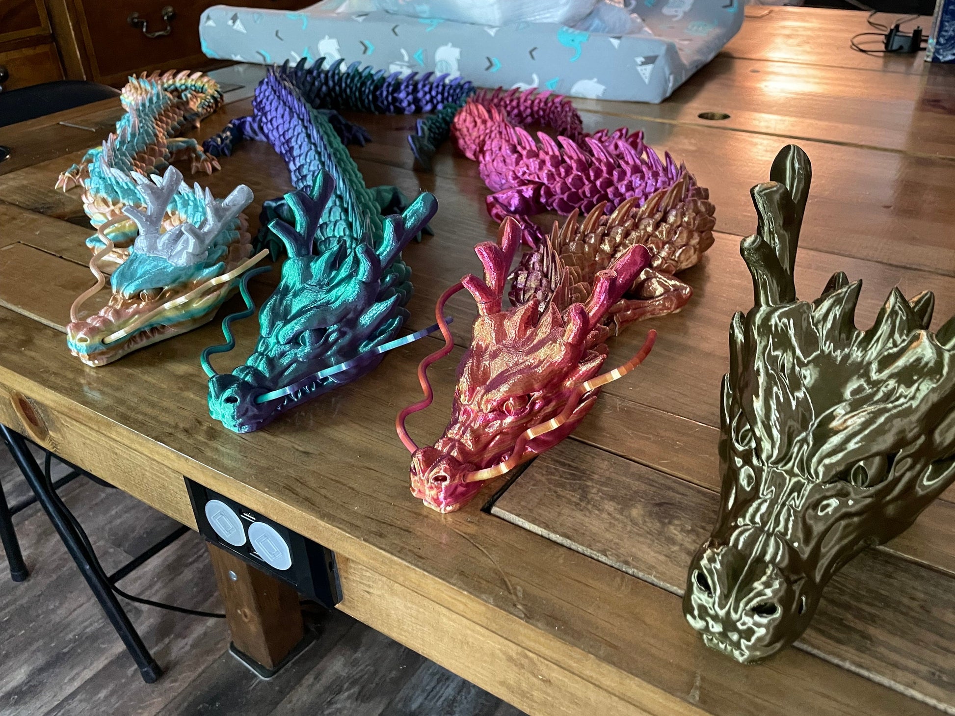 Dragon Model - Articulating and Flexible Dragon Action Figure - Lots of sizes an image 8