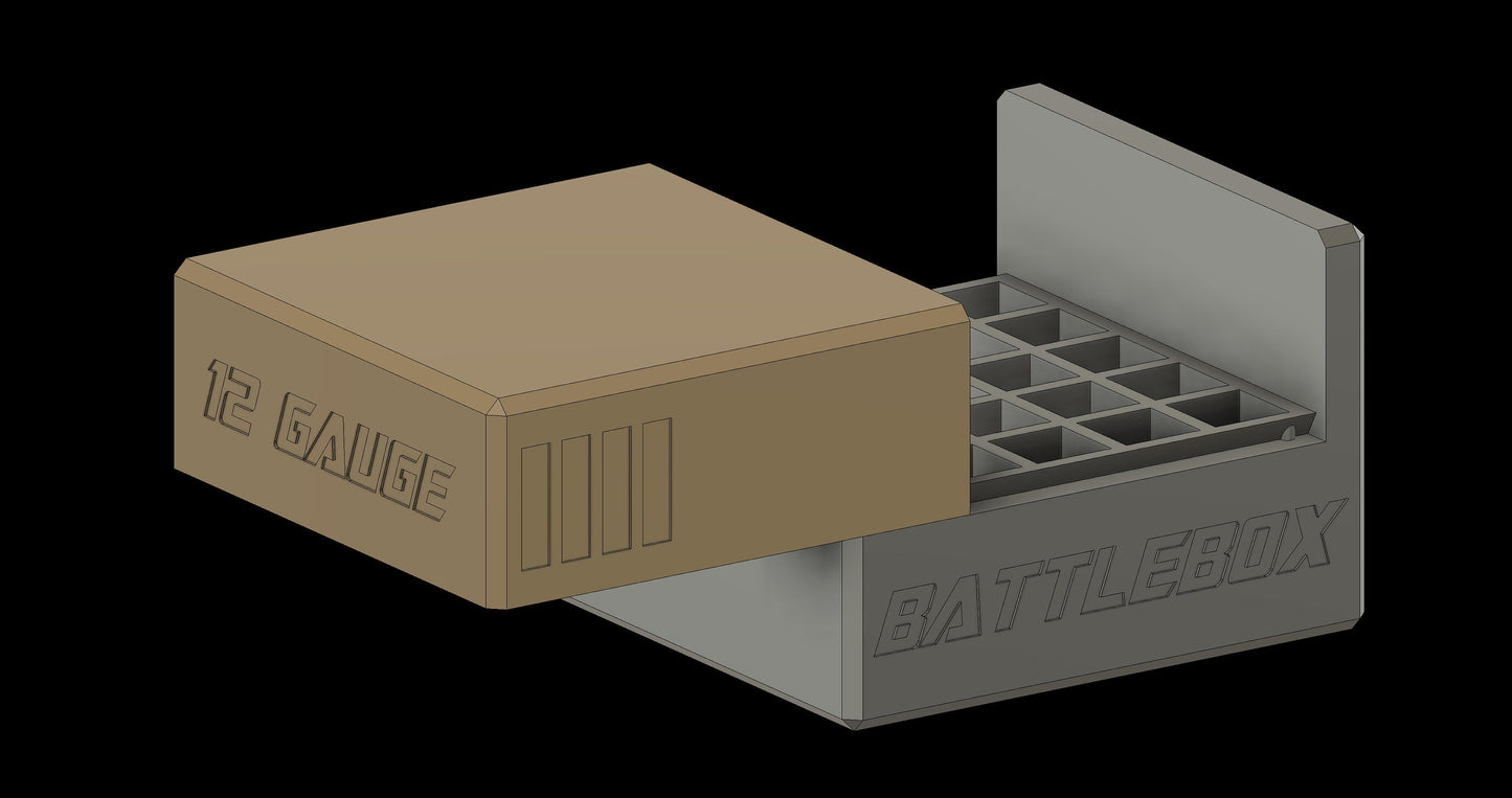 12 Gauge Shotgun Shell - Perfect for range day - holds 12ga Rounds up to 3 inch long - MUST HAVE if you Reload or buy in Bulk