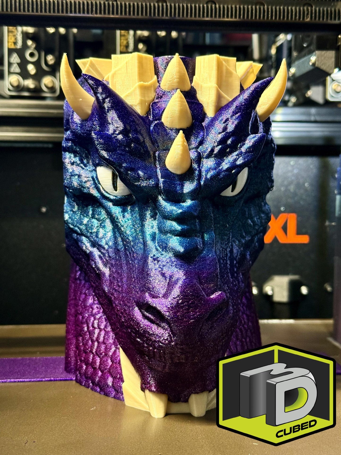 Mythical Dragon Bookends – Horned Dragon with Split Wings | Fantasy Creature Home Decor | Unique Gothic Book Ends