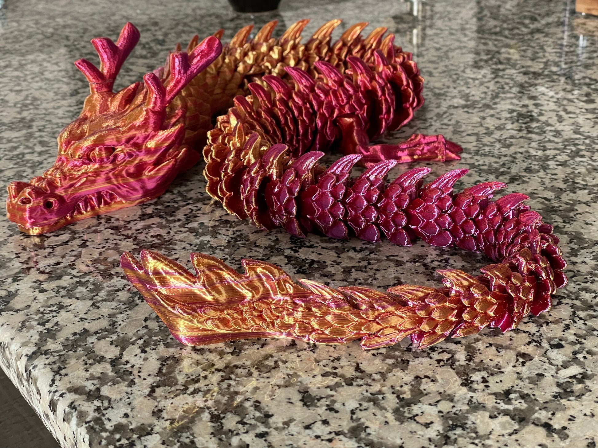 Dragon Model - Articulating and Flexible Dragon Action Figure - Lots of sizes an image 6