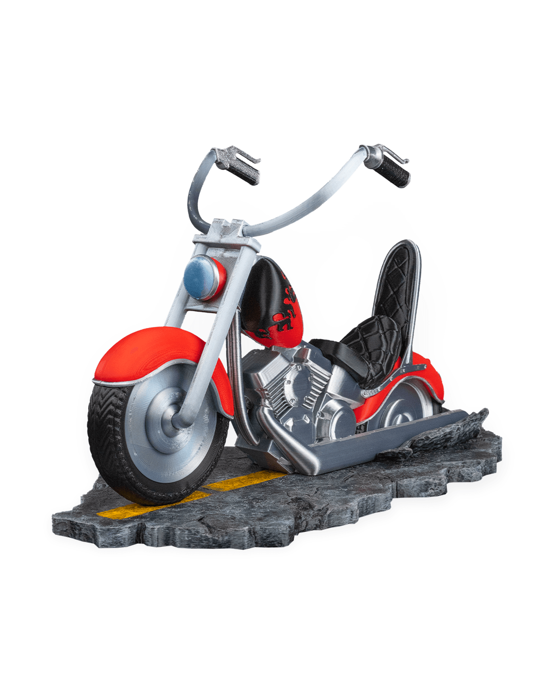 Motorcycle Wine Bottle Holder – Hot Rod Cruiser Design image 8