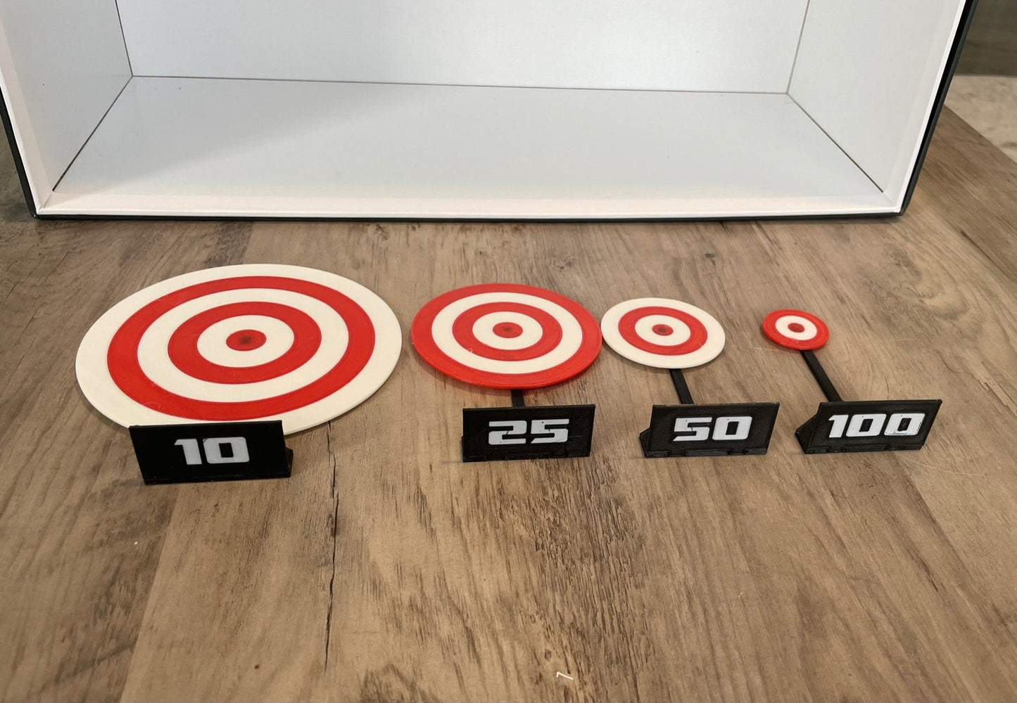 Tabletop Target Set – Compact Desk Targets for Tic Tac Shooters or Foam Dart Blasters