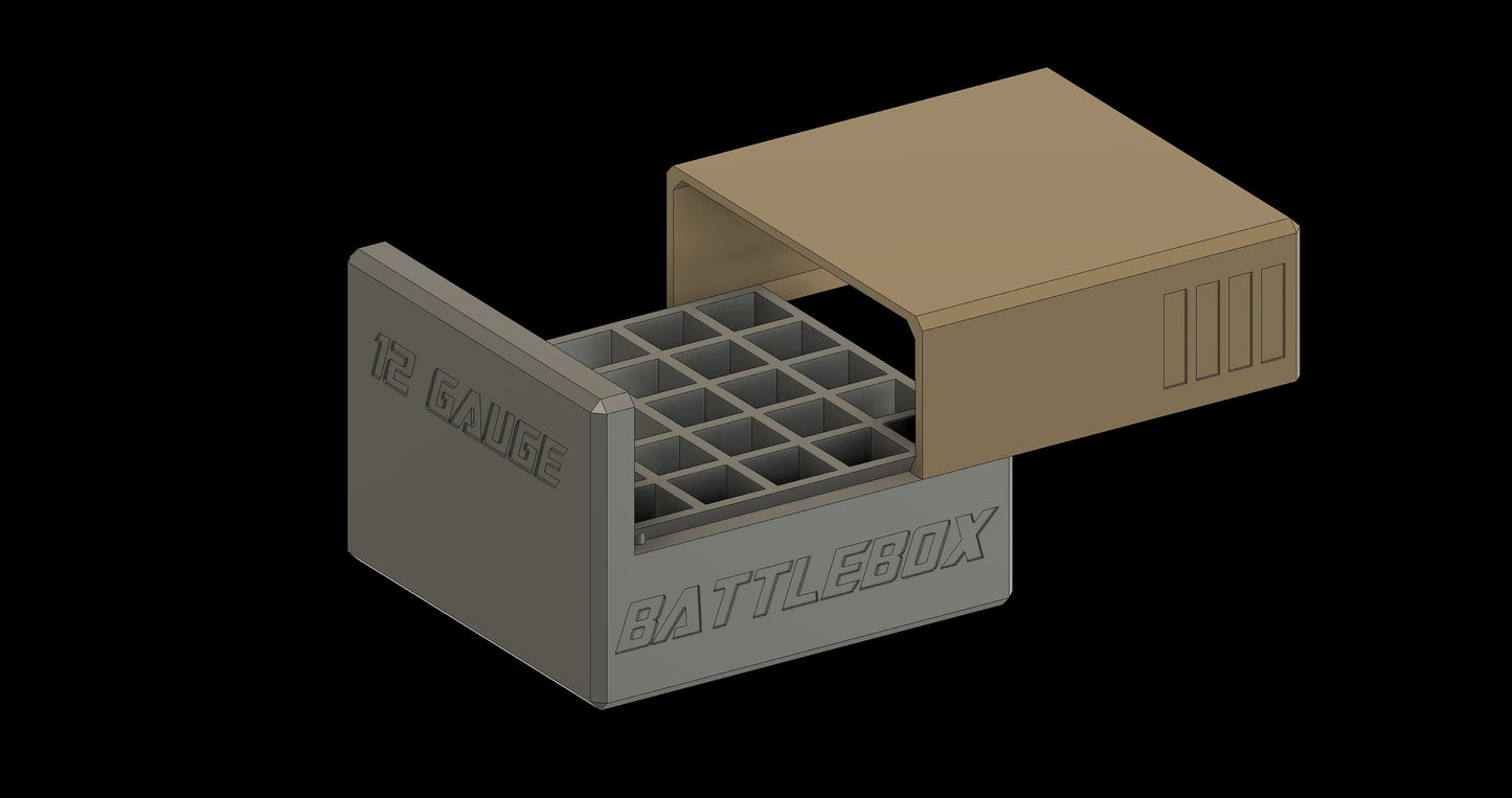 12 Gauge Shotgun Shell - Perfect for range day - holds 12ga Rounds up to 3 inch long - MUST HAVE if you Reload or buy in Bulk