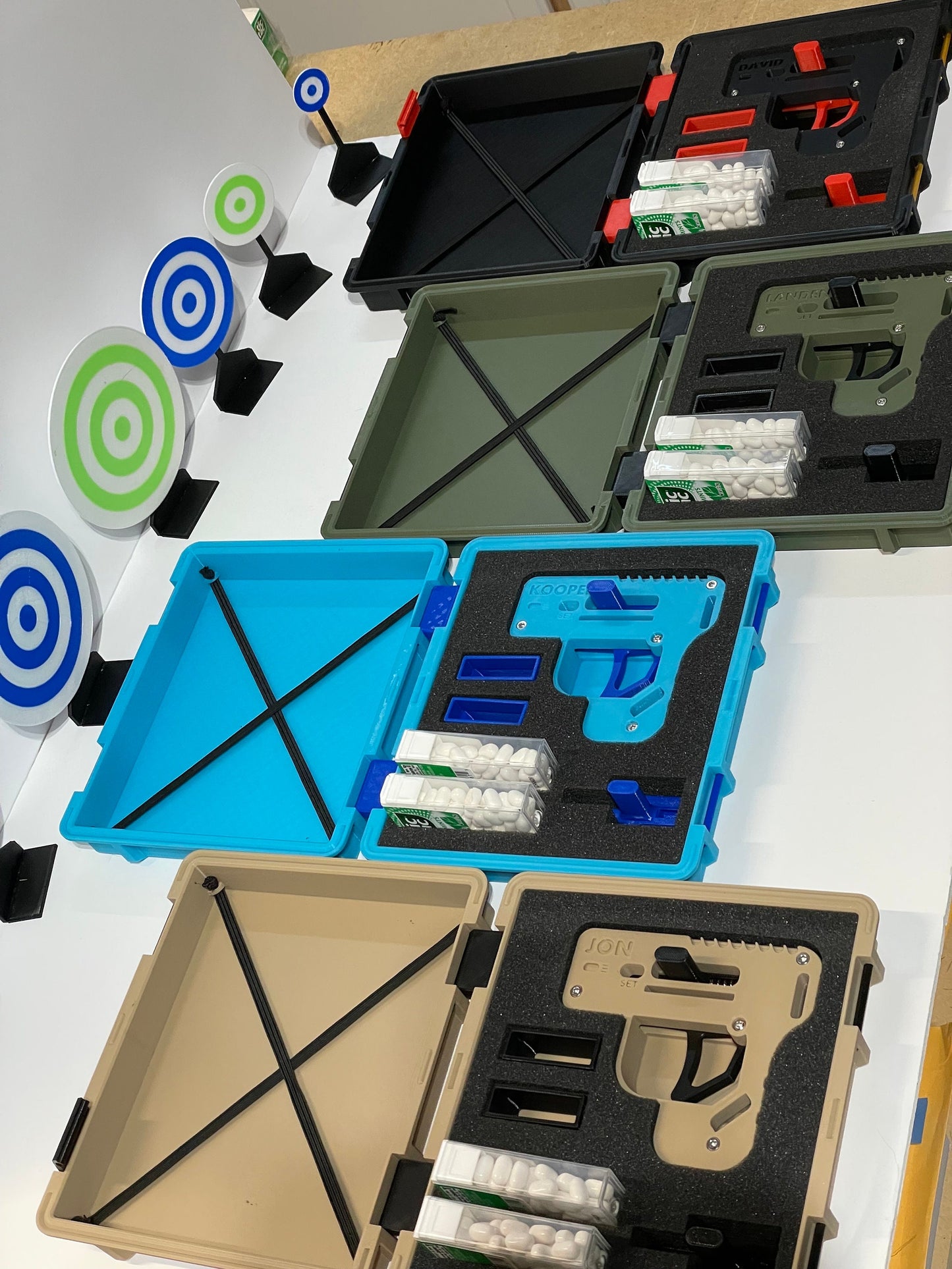 Tic Tac Gun Carry Case – Foam Lined Storage for TTG2 & TTG2.5 | Personalized | Case Only