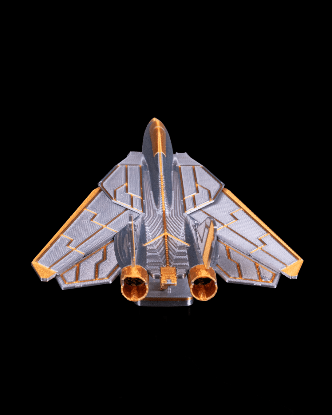 F-14 Tomcat Card-Kit Model – Swing-Wing Jet Desk Display – DIY Aviation Model