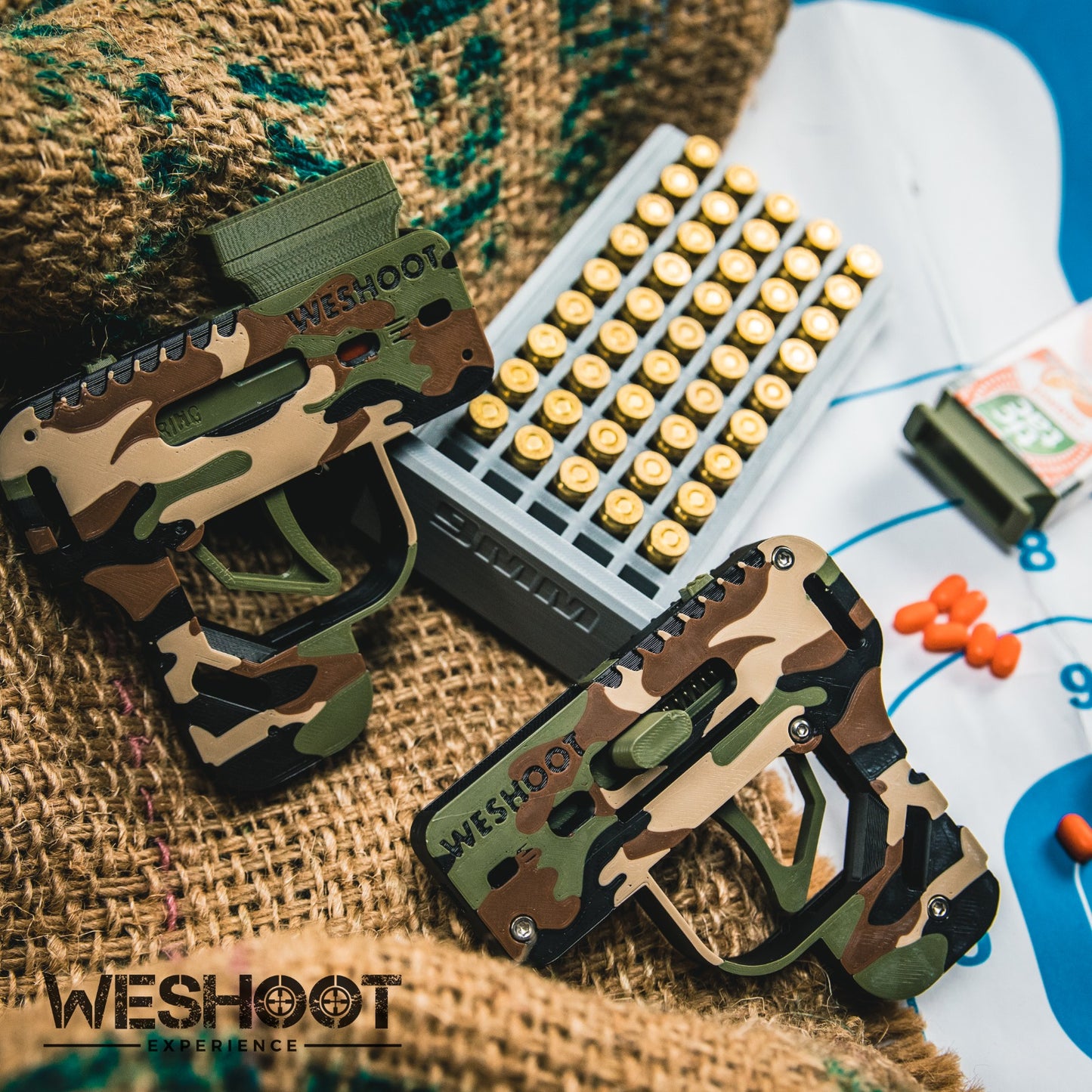 9mm Ammo Storage Box – Compact Range Box | Multiple Round Counts Available