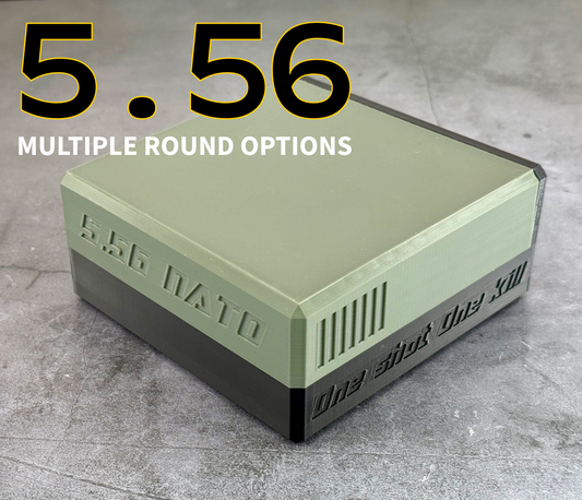 5.56 / .223 Ammo Box – Compact Range Storage for 5.56 NATO / .223 Remington