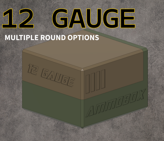 12 Gauge Shotgun Shell - Perfect for range day - holds 12ga Rounds up to 3 inch long - MUST HAVE if you Reload or buy in Bulk