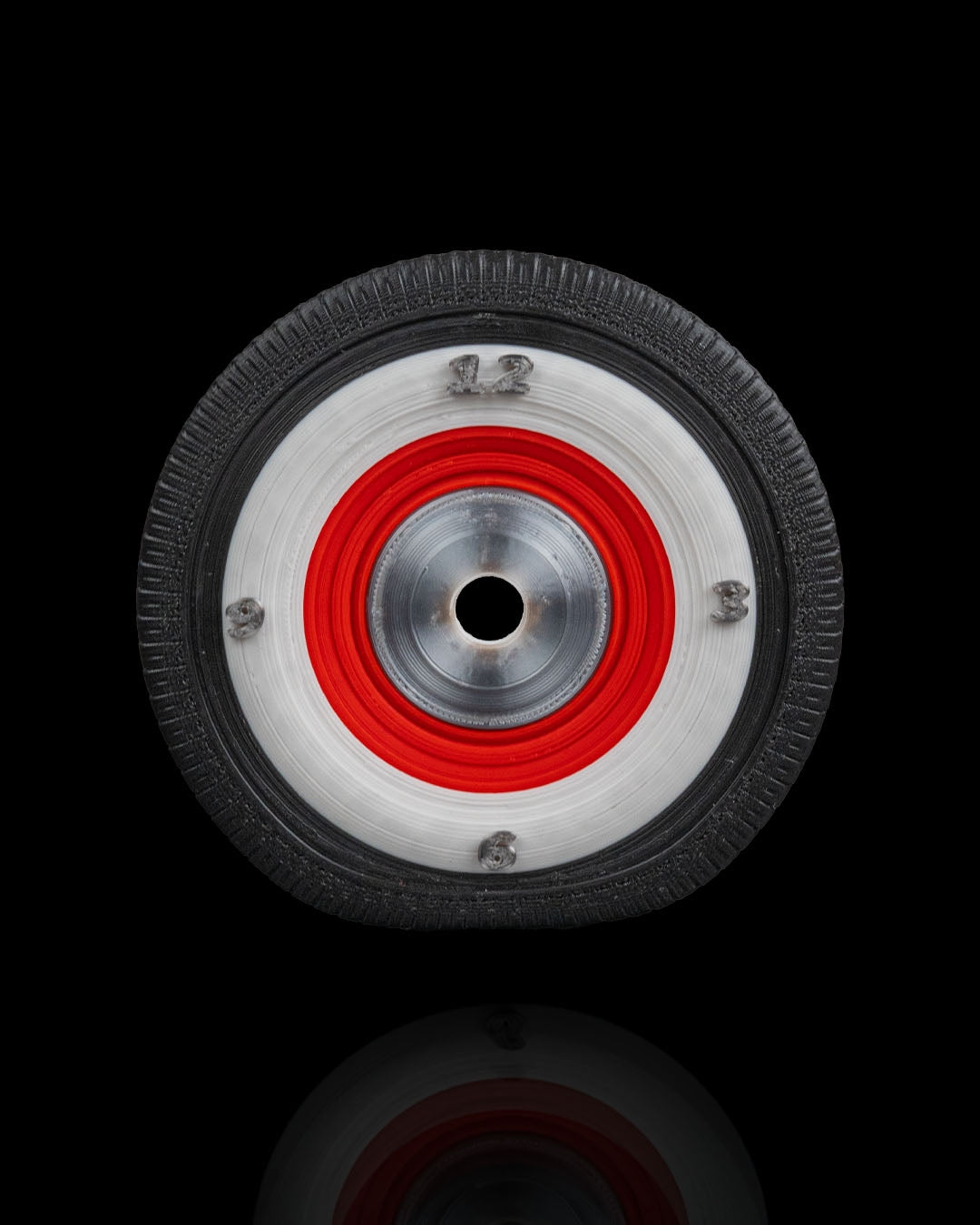 Vintage Whitewall Tire Wall Clock – Classic Car Wheel Design image 8