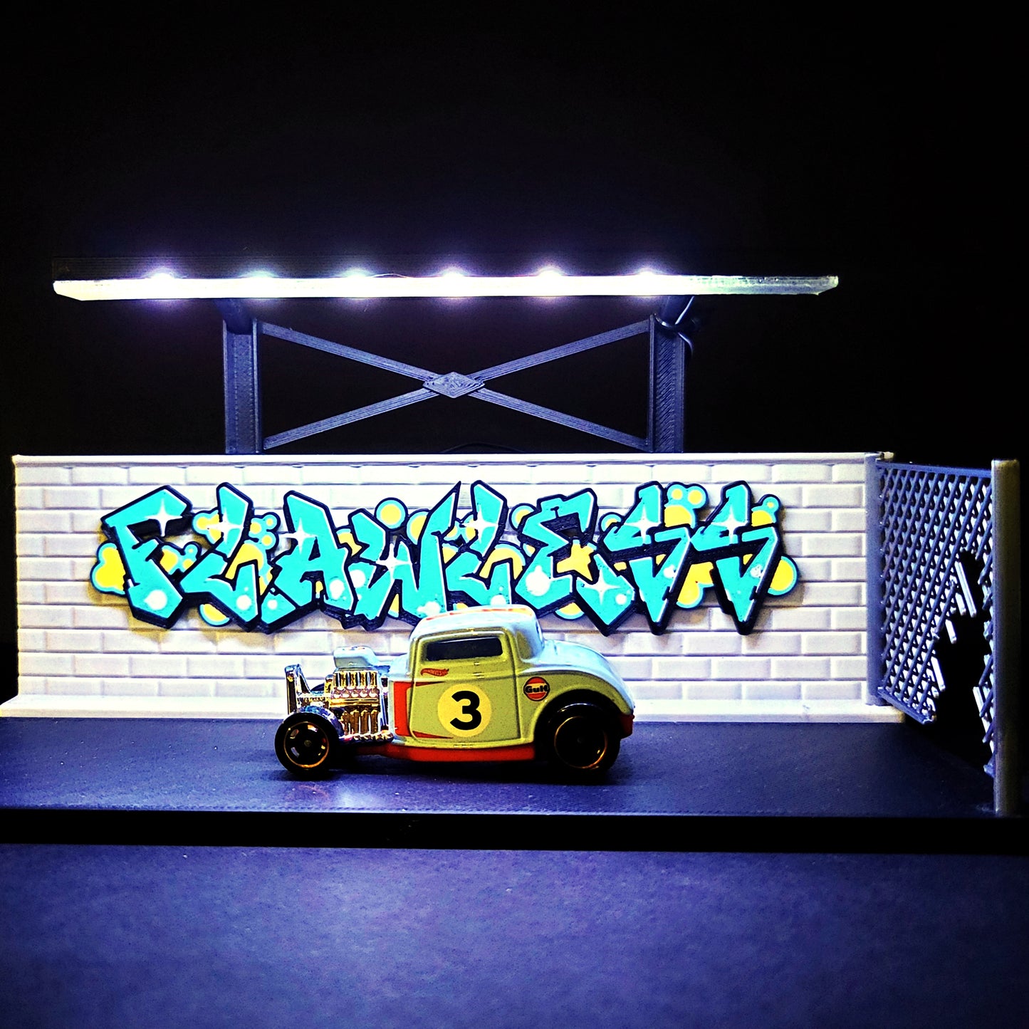 Graphiti Scene Display for Die Cast Cars image 2