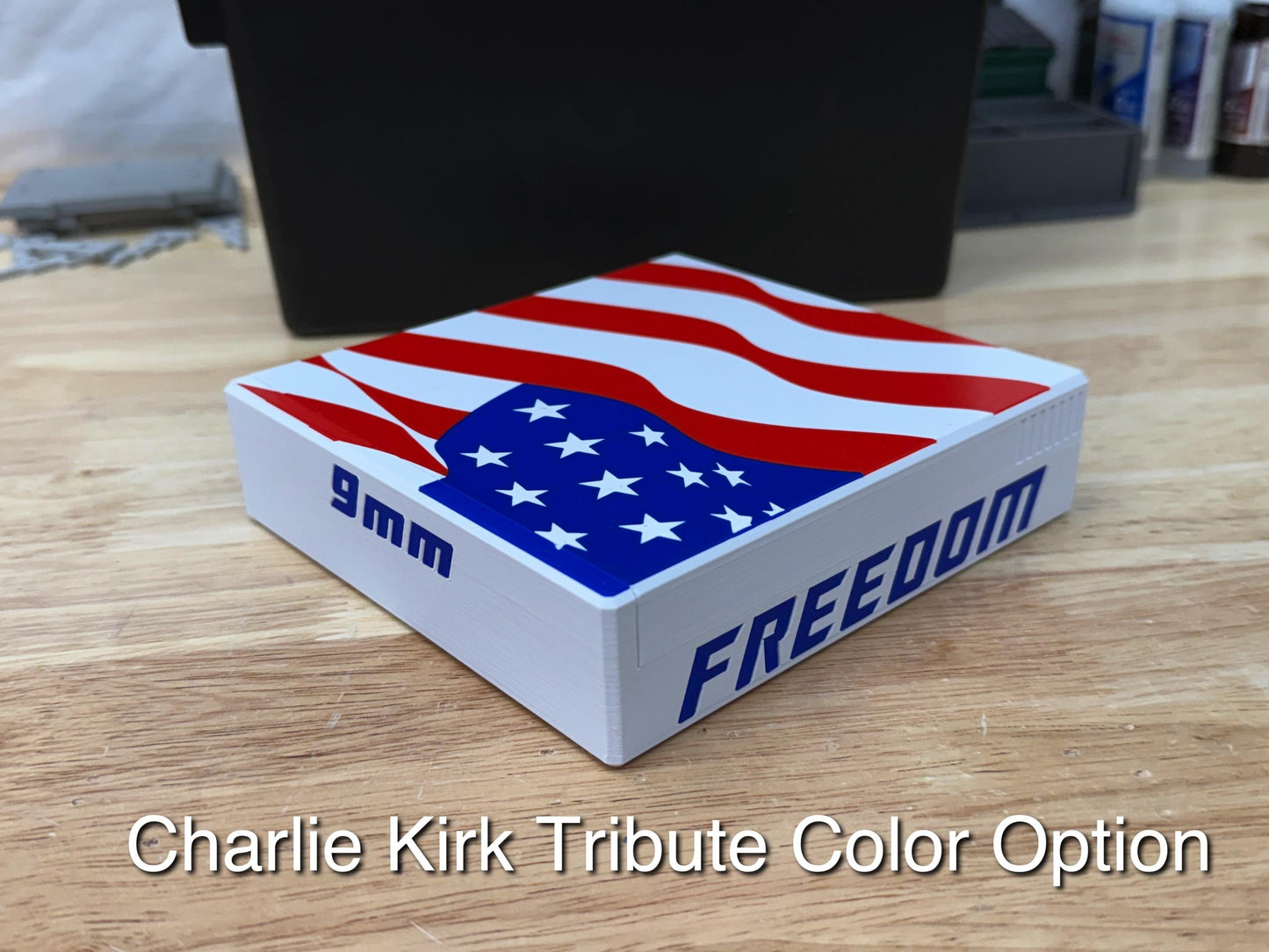 45 ACP Ammo Box Ammunition Storage - Perfect for Range Day - Holds 45 auto ammunition - Must have if you reload or buy in bulk