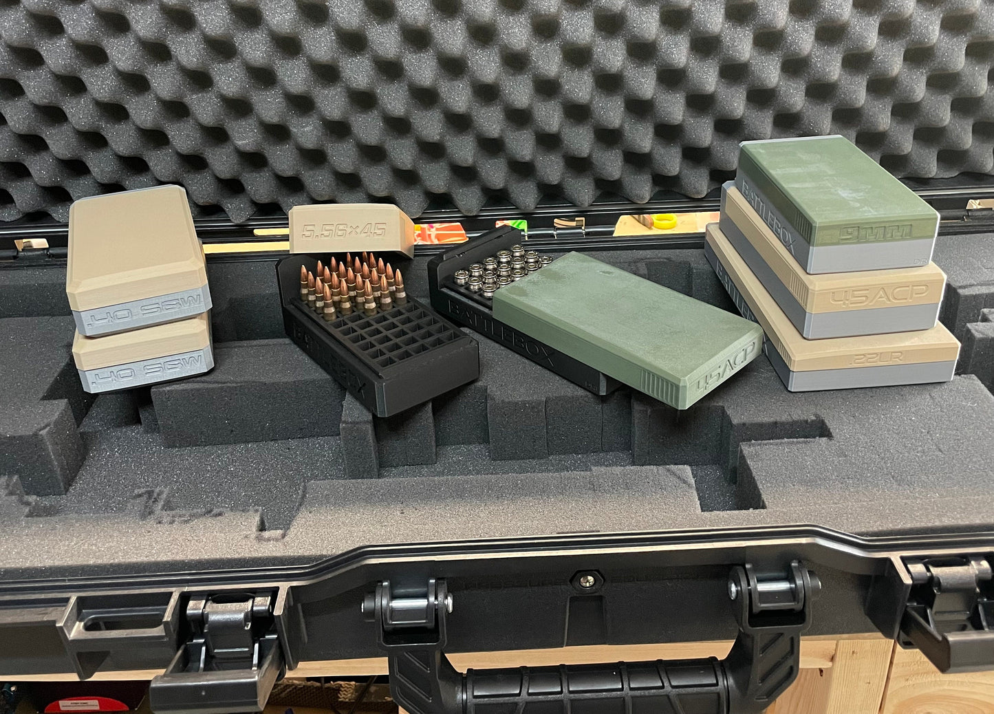 6.5 Creedmoor - Perfect for range day - Holds 6.5mm and 6mm Creedmoor rifle rounds - MUST HAVE if you Reload or buy in Bulk