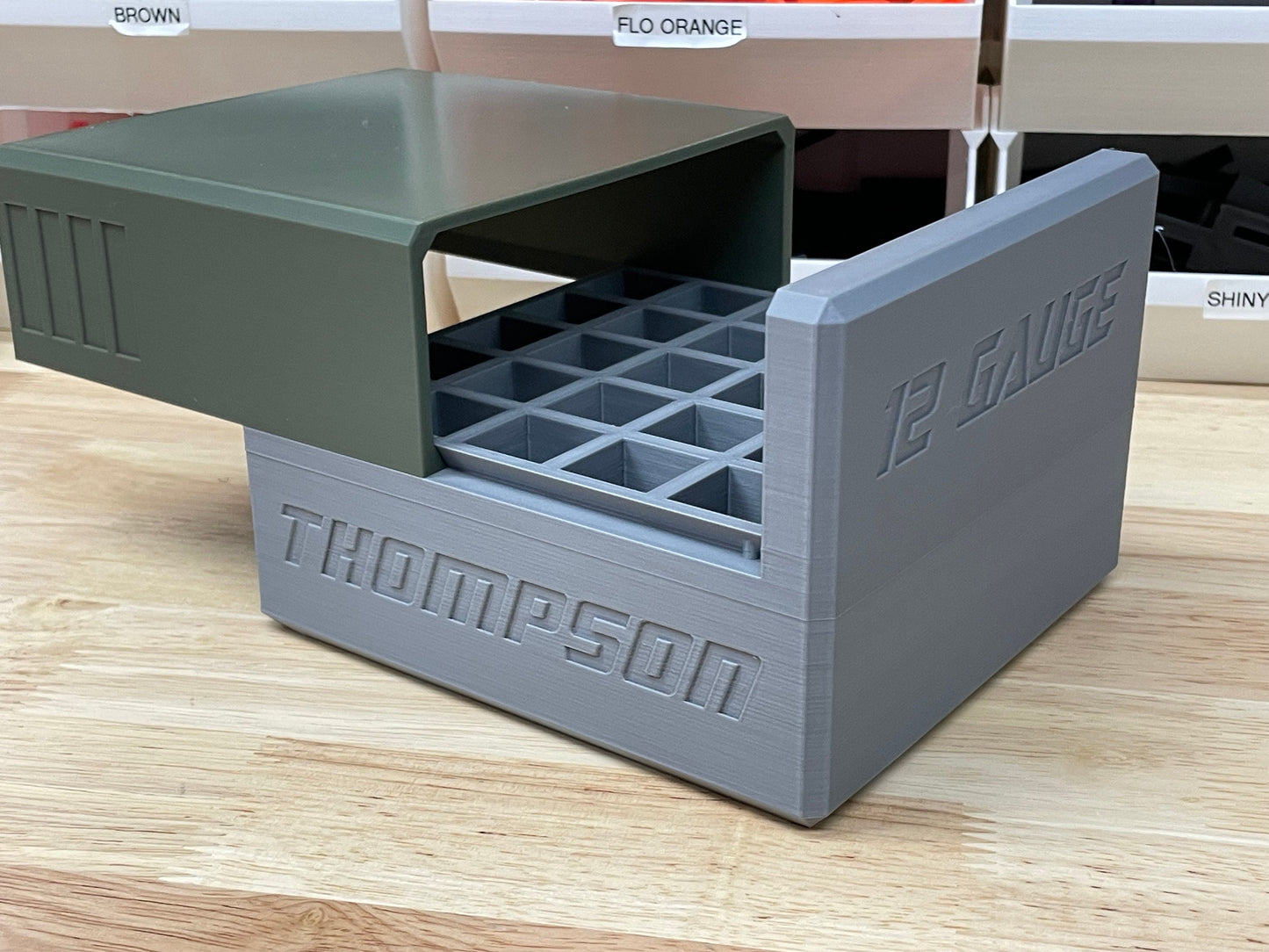 12 Gauge Shotgun Shell - Perfect for range day - holds 12ga Rounds up to 3 inch long - MUST HAVE if you Reload or buy in Bulk