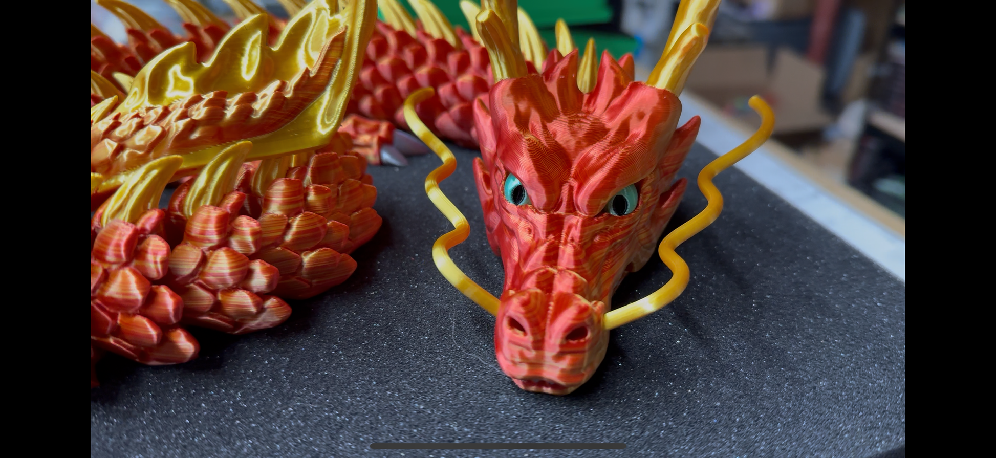 Dragon Model - Articulating and Flexible Dragon Action Figure - Lots of sizes an image 0