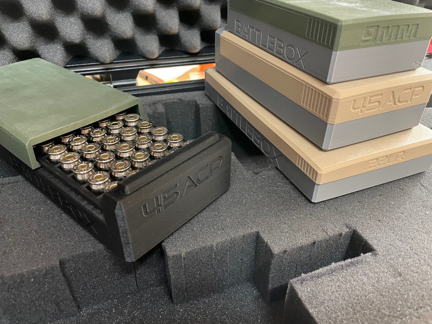 5.56 / .223 Ammo Box – Compact Range Storage for 5.56 NATO / .223 Remington