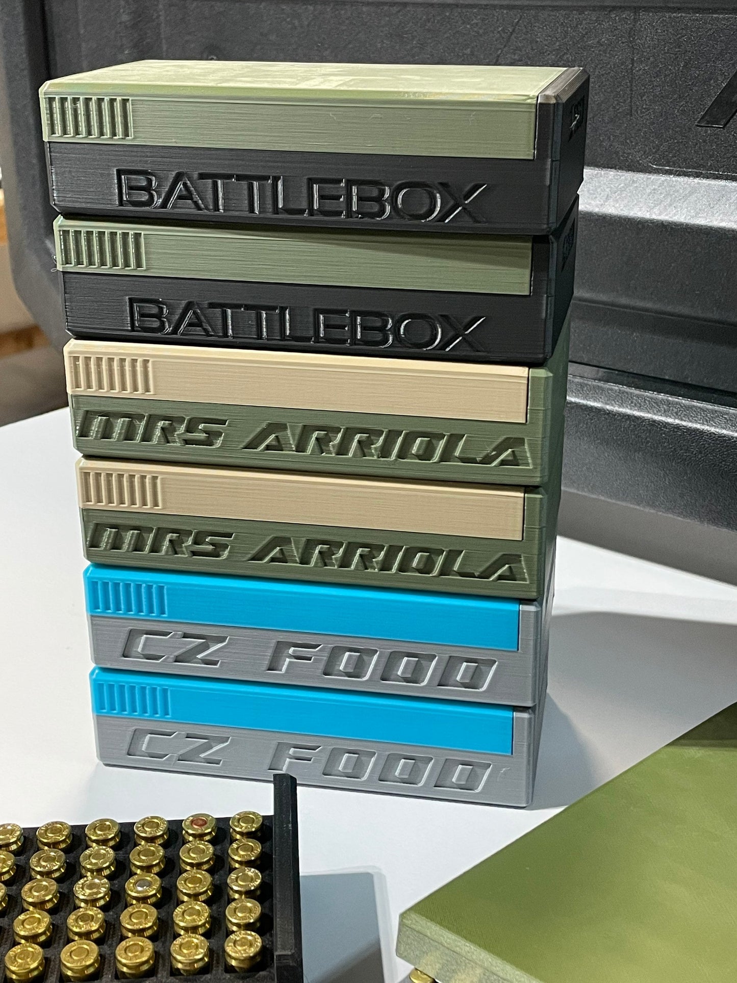 5.56 / .223 Ammo Box – Compact Range Storage for 5.56 NATO / .223 Remington