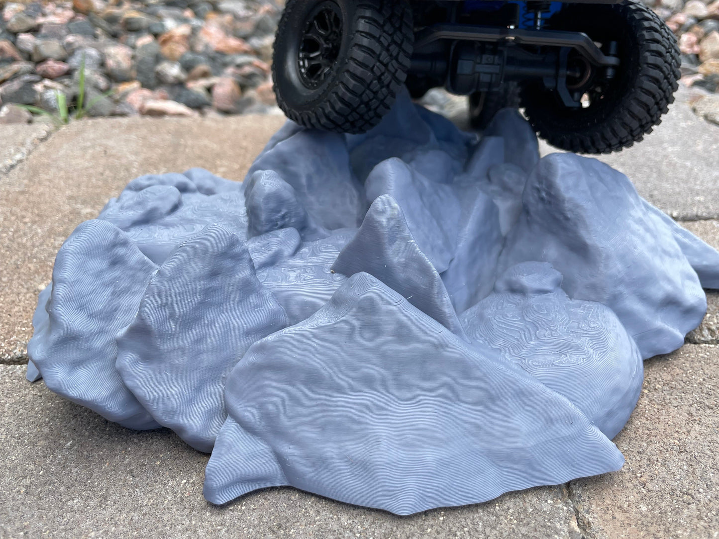 Rock Garden Obstacle for RC Rock Crawler - 4WD Remote Control Crawling